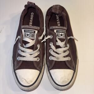 Converse Chuck Taylor All Star Shoreline Sneakers Women’s 8 Brown Slip On